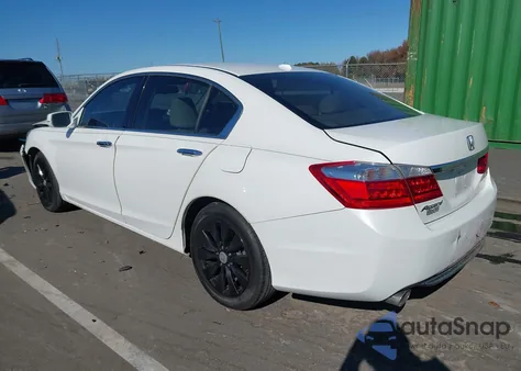 2015 Honda Accord Ex-L V-6 from USA, damaged, VIN 1HGCR3F87FA018064